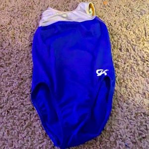 Blue and gold GK Leo